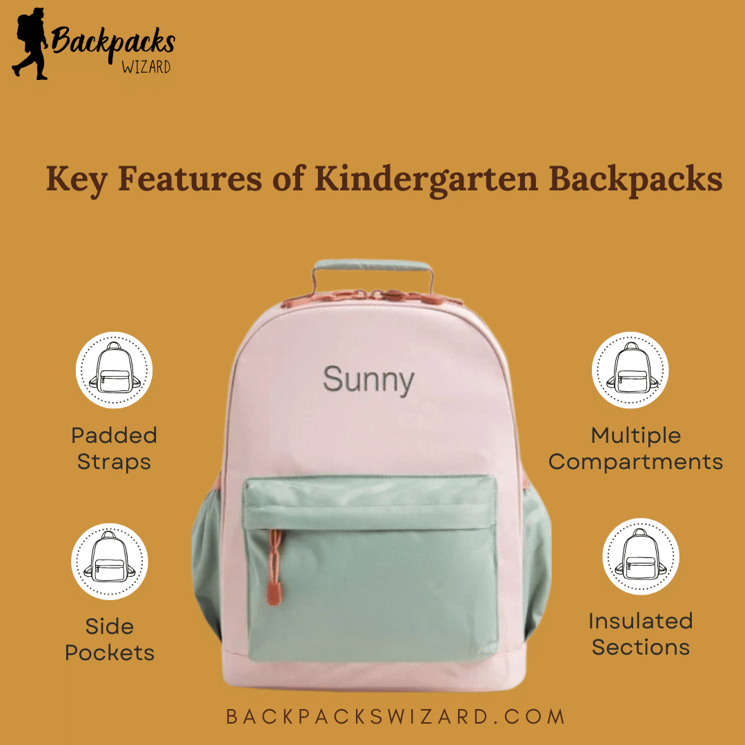 key features of kindergarten backpack