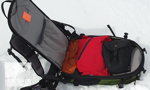 onside view of Deuter Freerider Pro