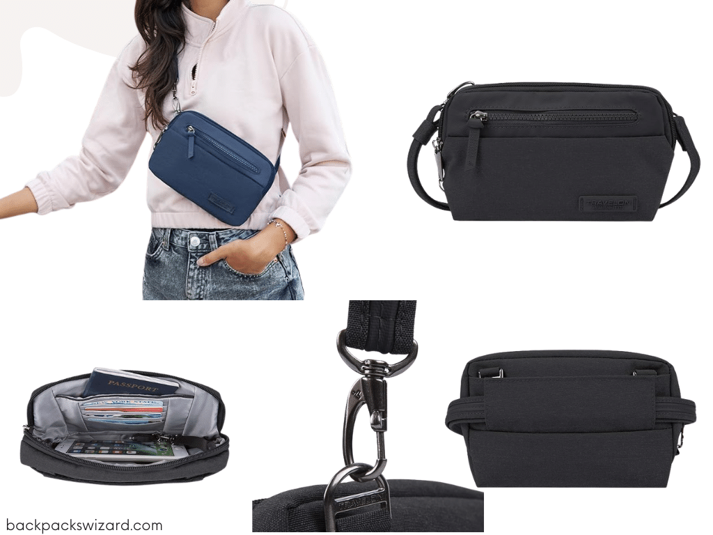 Travelon Anti Theft Classic Crossbody Bag