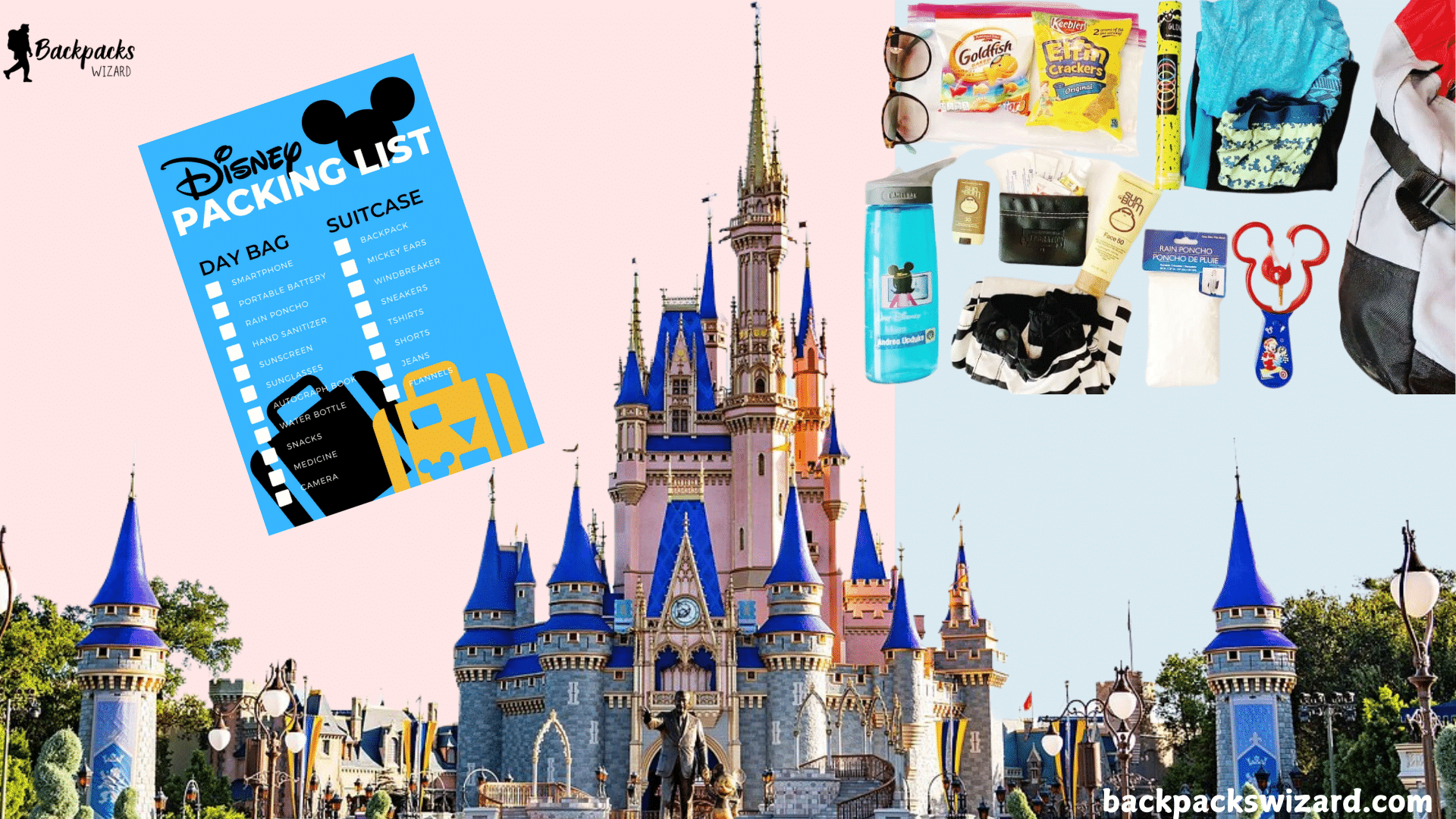 What to Pack in Your Disney Backpack 