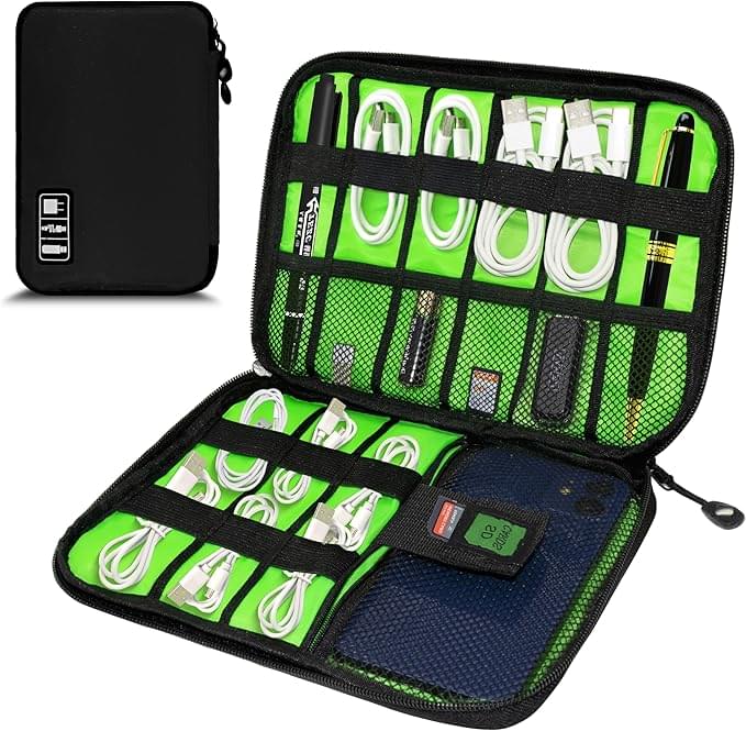 Electronics Organizer Travel Cord Organizer Pouch